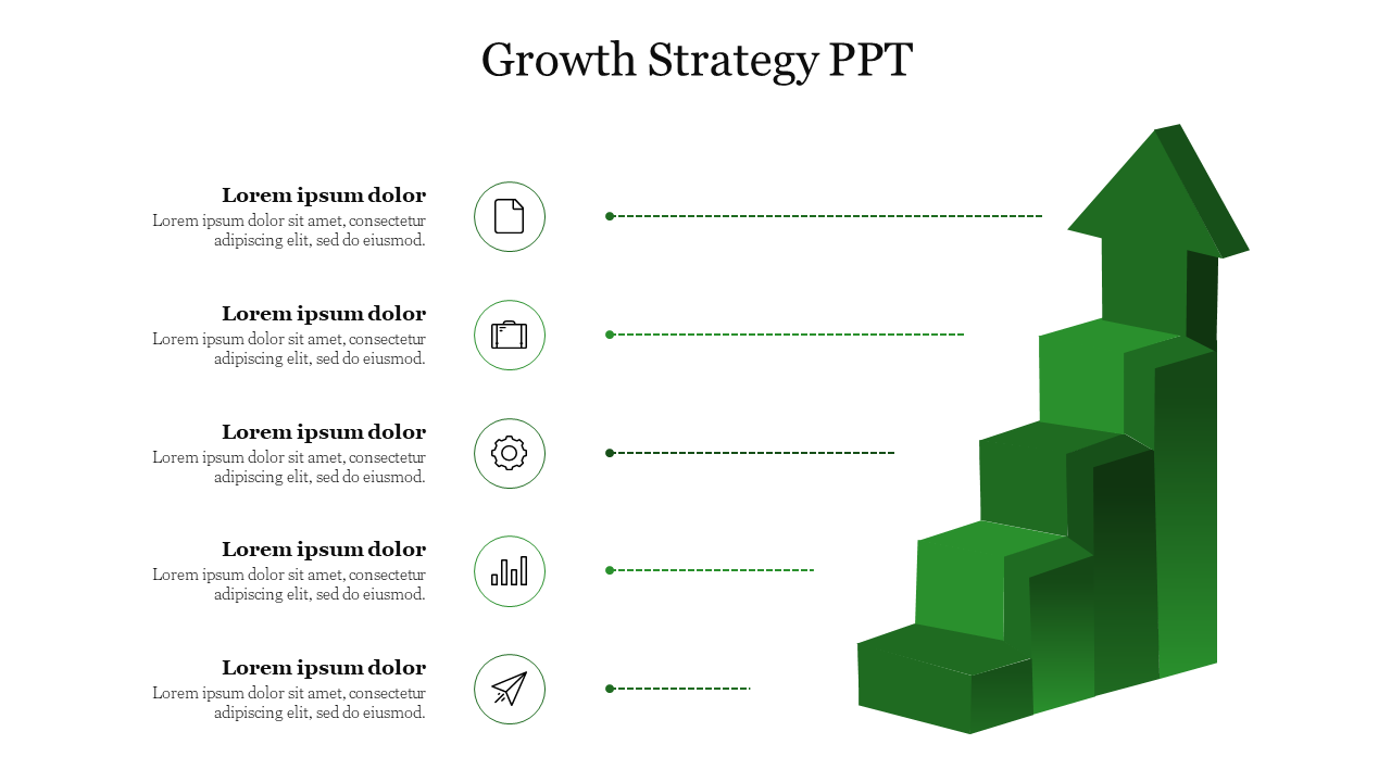 Growth Strategy PPT template and Google Slides Themes